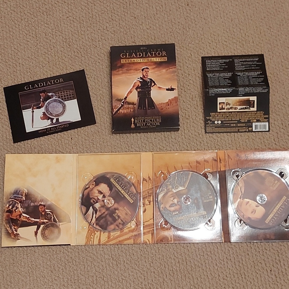 Gladiator Extended Edition DVD Box Set - Picture 6 of 6